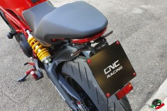 CNC Racing Kennzeichenhalter Ducati Monster 797, 821 MY18, 1200 MY17, SS 939 & 950